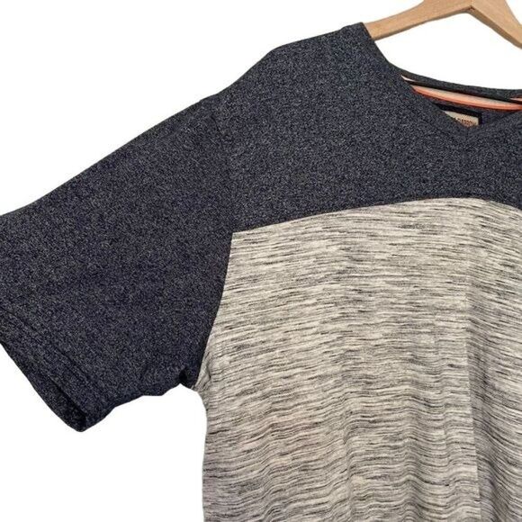 Hudson & Barrow NYC 2X XXL Blue & Gray Heather Short Sleeve Tee - Picture 2 of 9